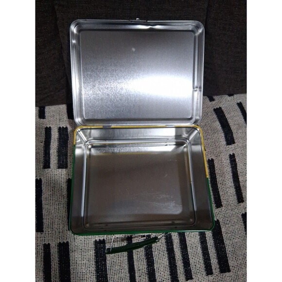 Vintage Metal Seattle Supersonics Lunchbox Rare Aquafina Used - Picture 5 of 6